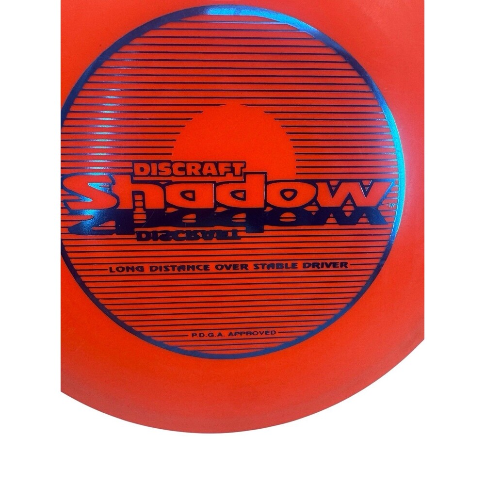 Disc Golf  Rare Disc DISCRAFT SHADOW LONG DISTANCE OVER STABLE DRIVER  Vintage